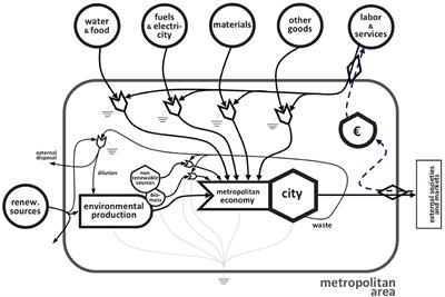 On the Systemic Features of Urban Systems. A Look at Material Flows and Cultural Dimensions to Address Post-Growth Resilience and Sustainability